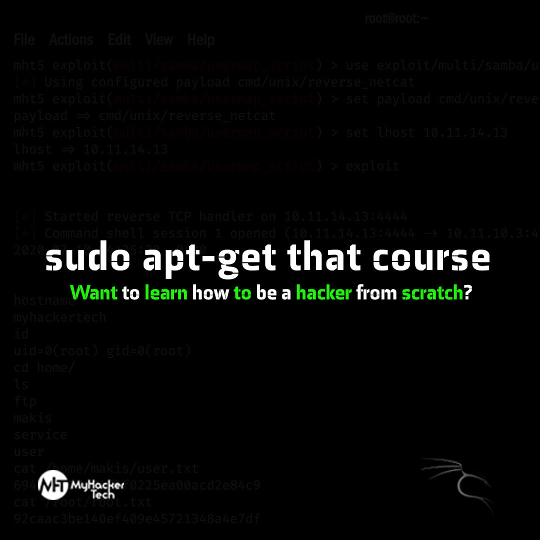 Sudo apt-get that course beginner-advance by DarkByteGear
