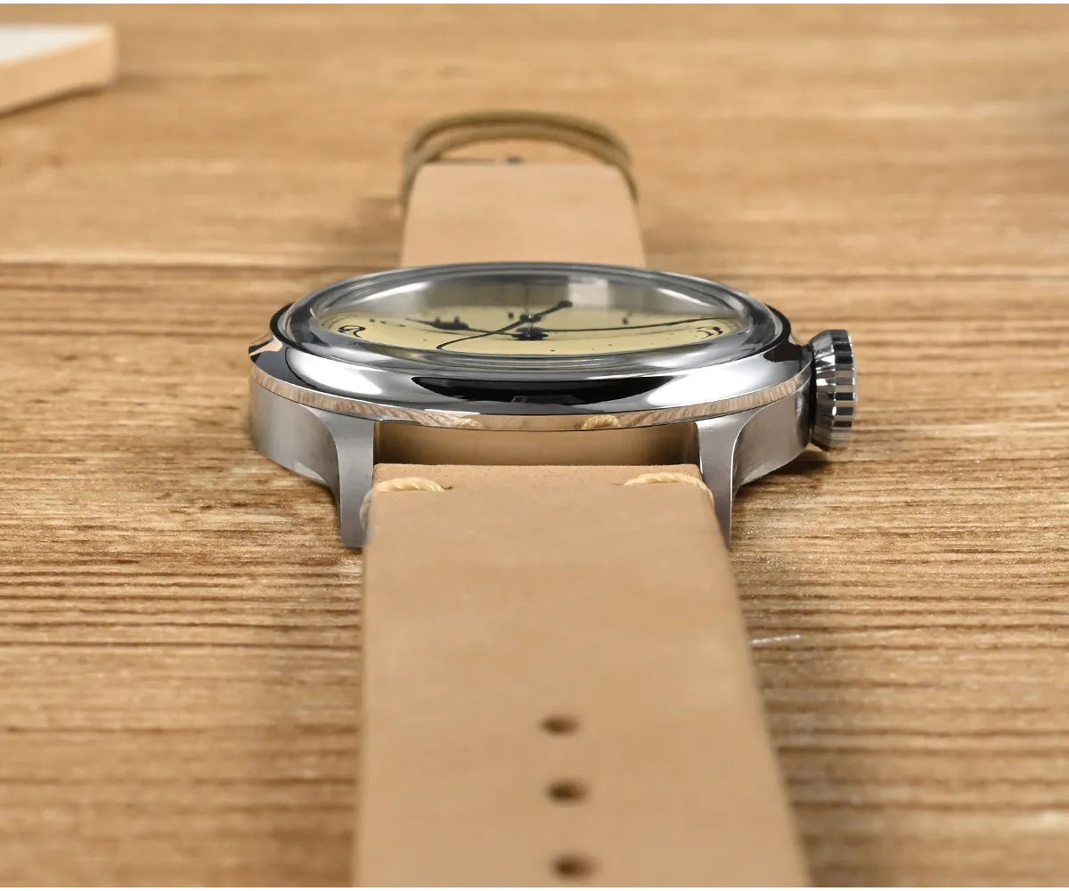 San Martin Vintage Men Pilot Watch by DarkByteGear