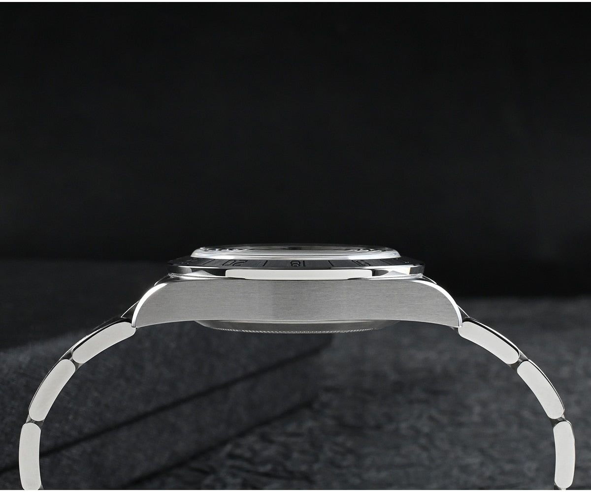 San Martin NH34 39mm BB GMT Watch by DarkByteGear