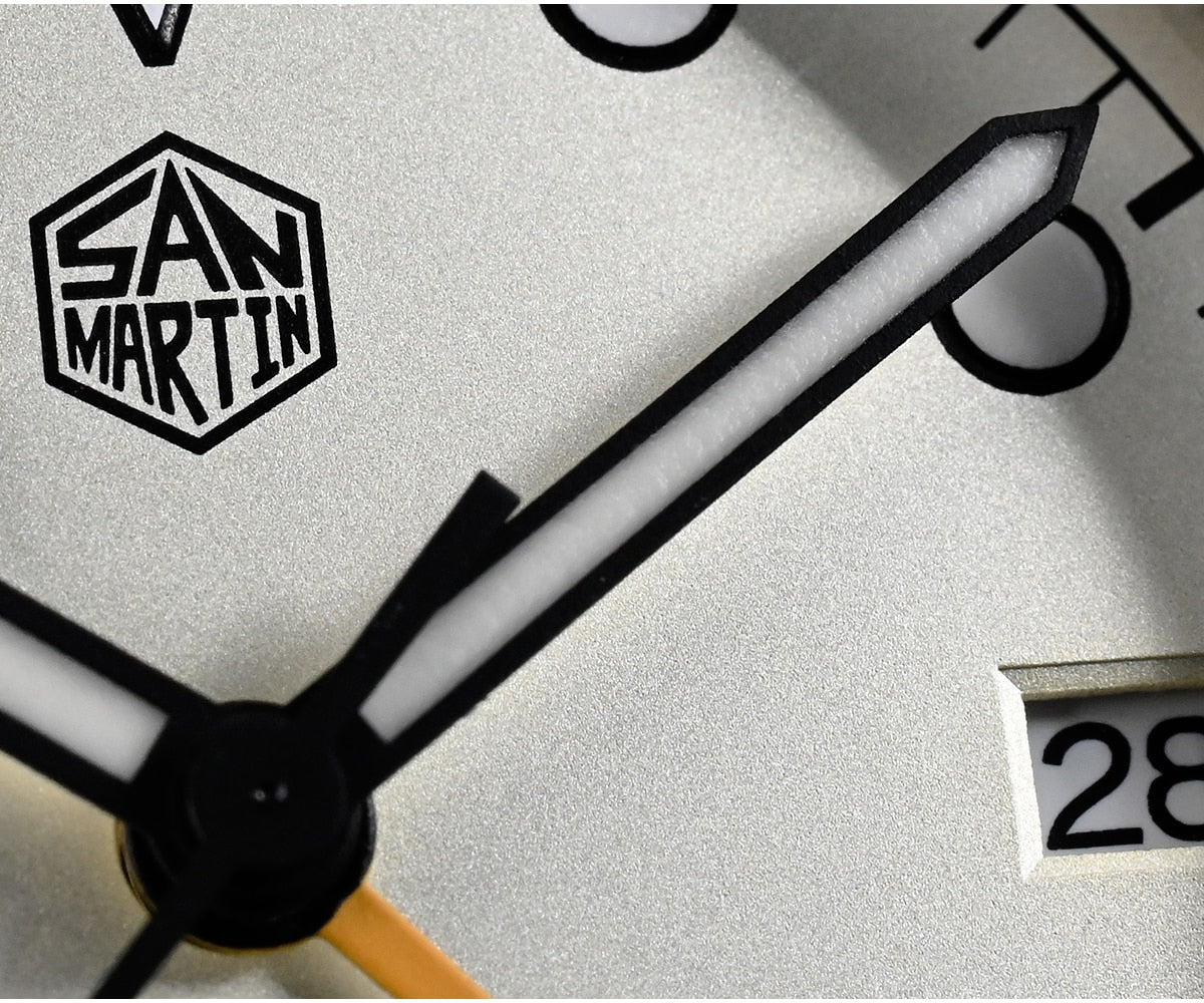San Martin NH34 39mm BB GMT Watch by DarkByteGear