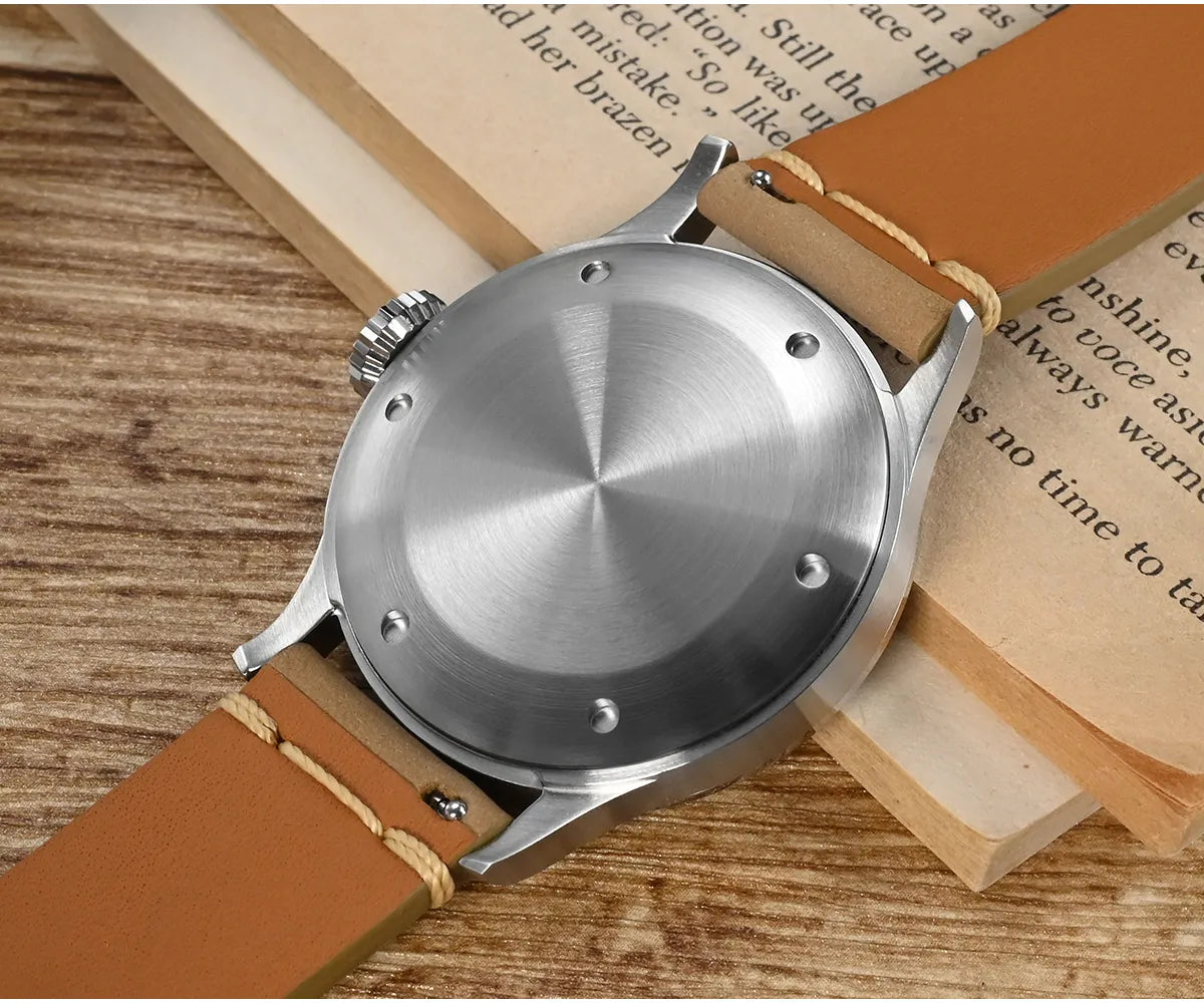 San Martin Vintage Men Pilot Watch by DarkByteGear