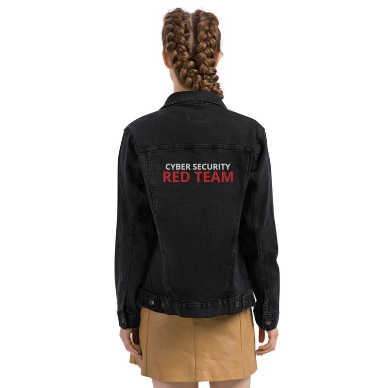 Cyber Security Red Team - Unisex Denim Jacket by DarkByteGear