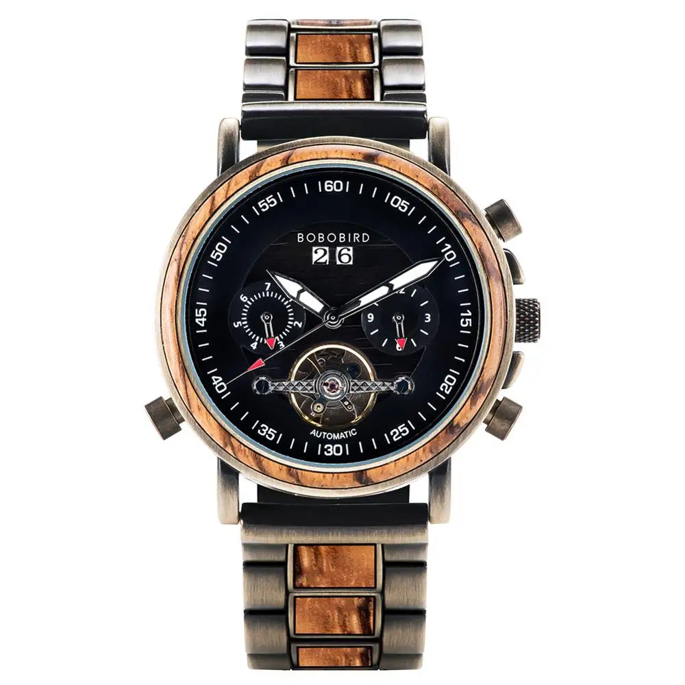 BOBO BIRD Couple Automatic Watch by DarkByteGear