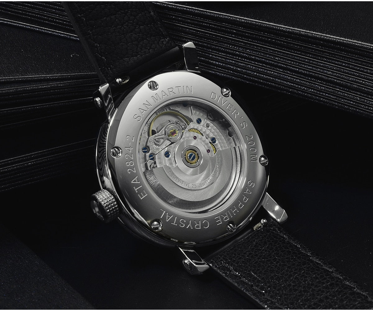San Martin Men Watch Damascus by DarkByteGear