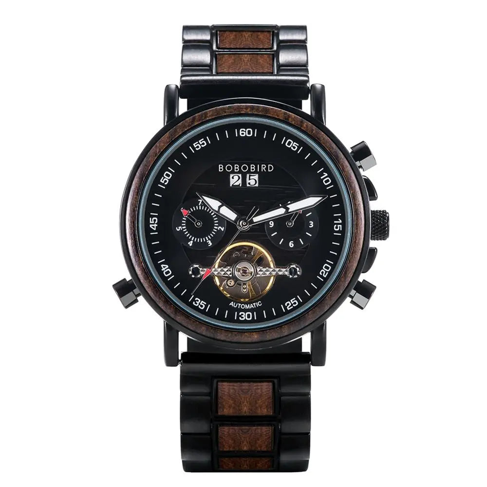 BOBO BIRD Couple Automatic Watch by DarkByteGear