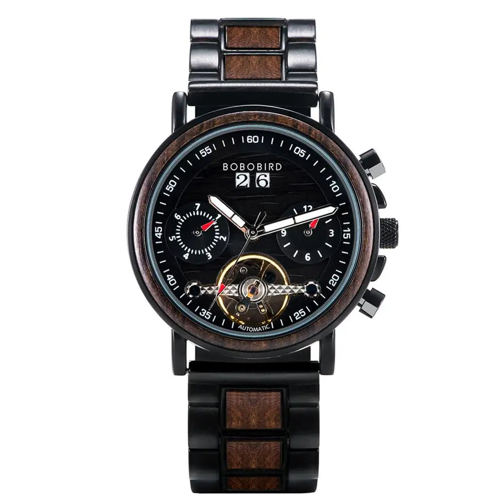 BOBO BIRD Couple Automatic Watch by DarkByteGear