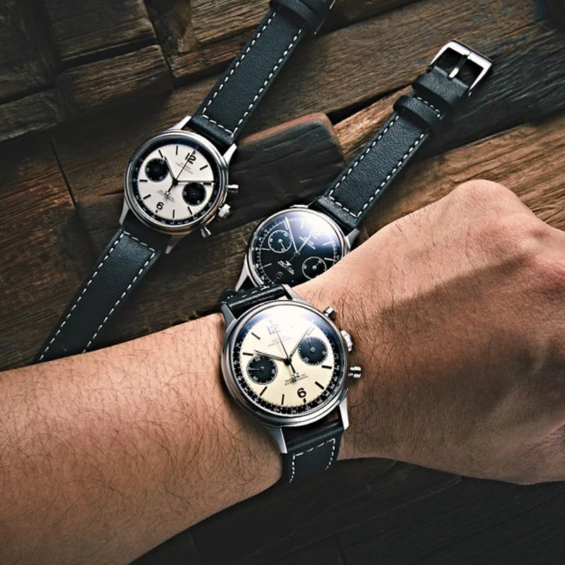 Sugess 1963 Chronograph Sapphire Men Watch by DarkByteGear