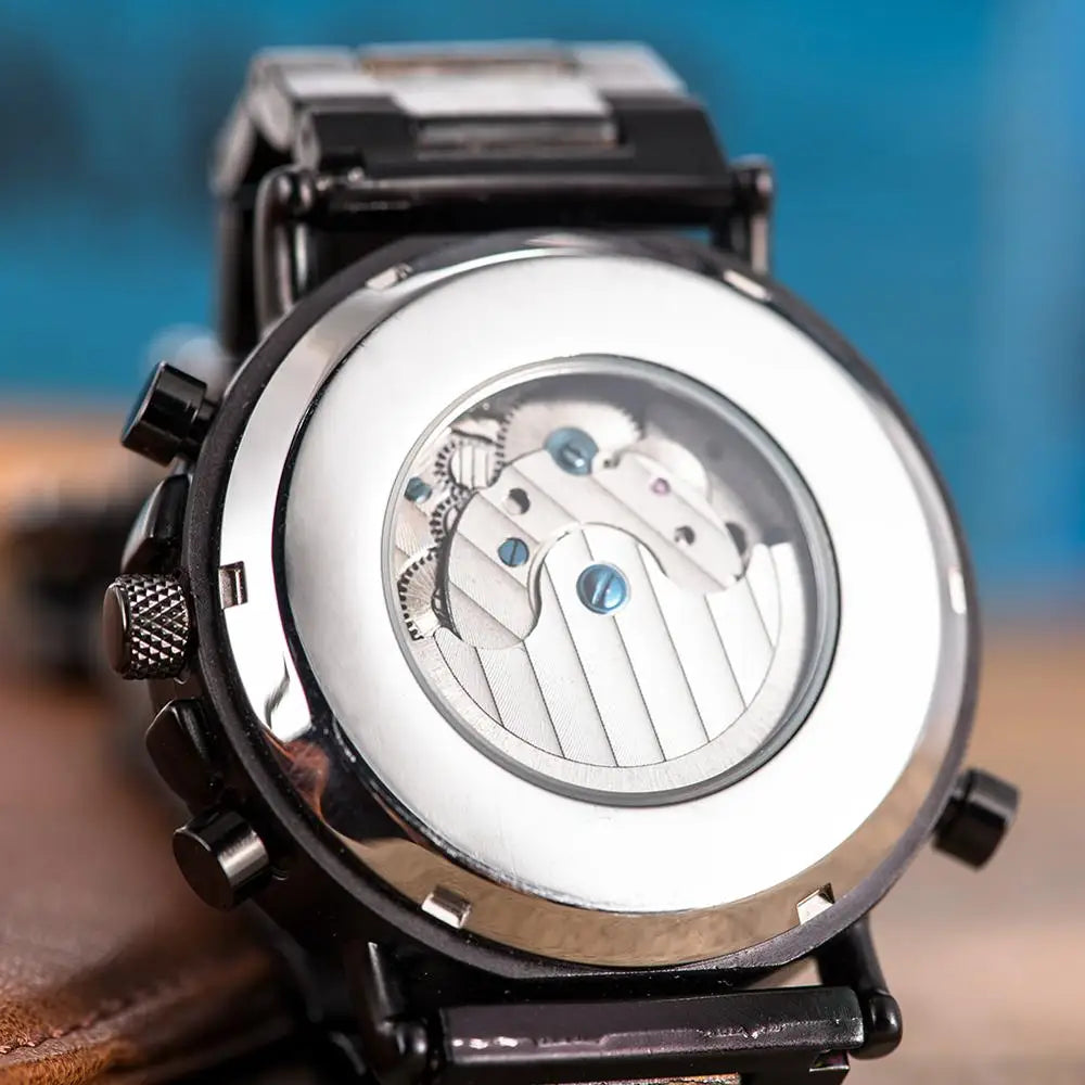 BOBO BIRD Couple Automatic Watch by DarkByteGear