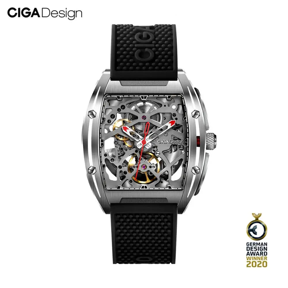 CIGA DESIGN Z Series Skeleton Automatic Mechanical Watch by DarkByteGear