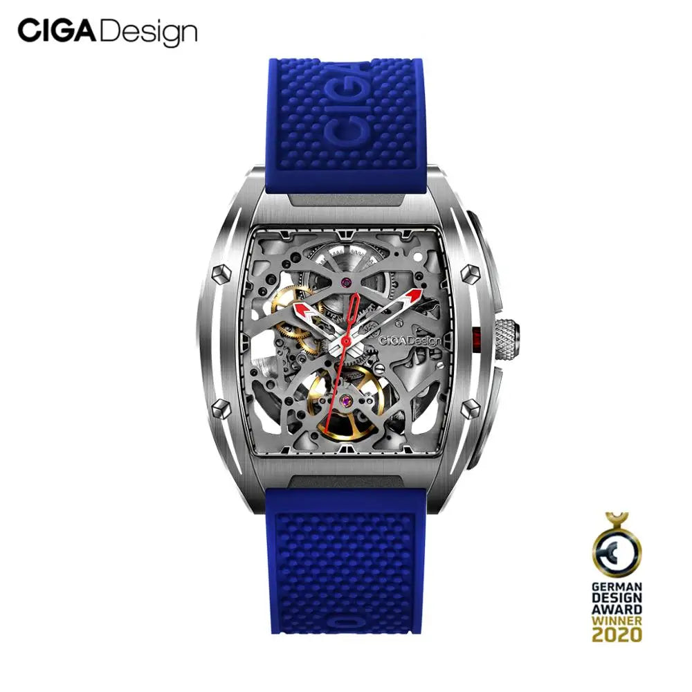 CIGA DESIGN Z Series Skeleton Automatic Mechanical Watch by DarkByteGear
