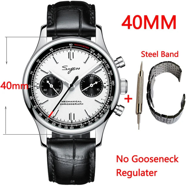 Sugess 1963 Chronograph Sapphire Men Watch by DarkByteGear