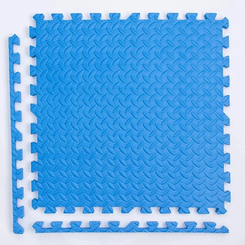 4~20Pcs Puzzle Fitness Mat, Eva Interlocking Foam Floor Tiles for Home Gym, Home Gym Equipment Mat, Non-Slip Floor Mat for Kids by DarkByteGear