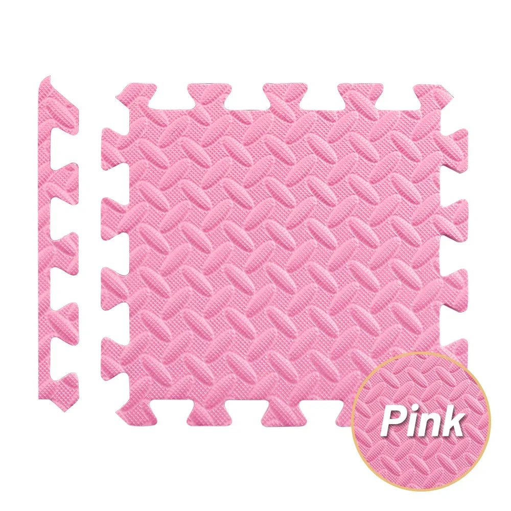 4~20Pcs Puzzle Fitness Mat, Eva Interlocking Foam Floor Tiles for Home Gym, Home Gym Equipment Mat, Non-Slip Floor Mat for Kids by DarkByteGear