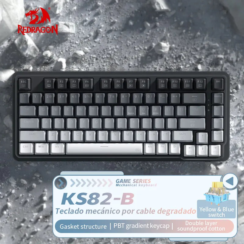 Redragon New Style Mechanical Gaming Keyboard by DarkByteGear