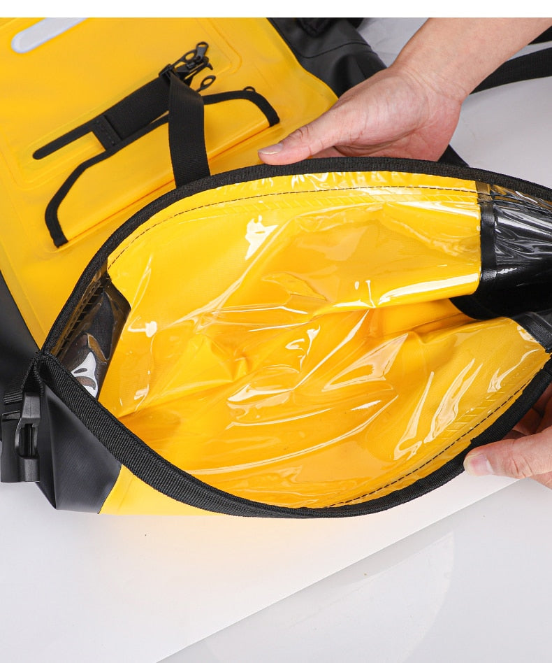SeaSentinel 2023 - The 30L Waterproof River Hiking Backpack by DarkByteGear