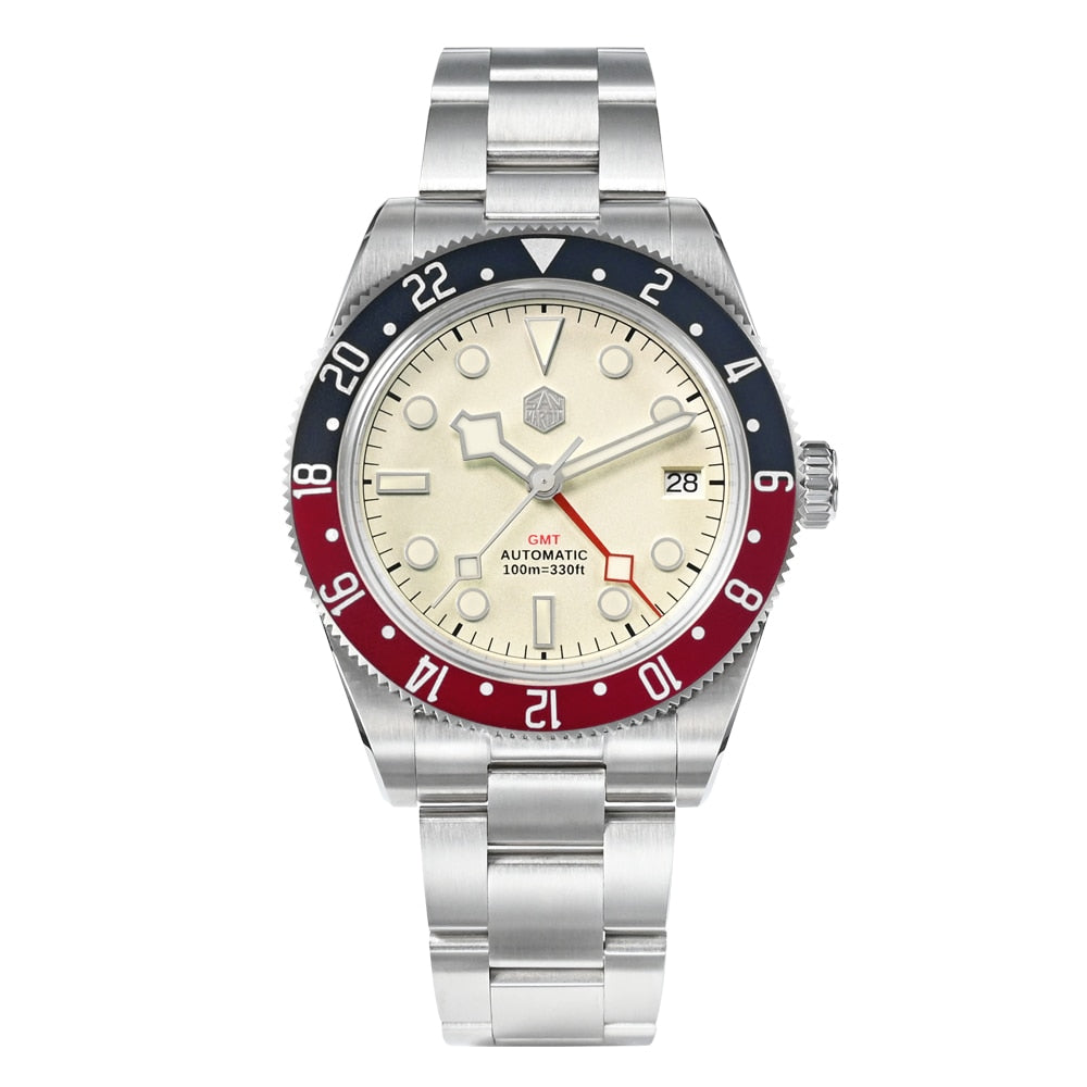 San Martin 2023 New NH34 GMT Watch by DarkByteGear