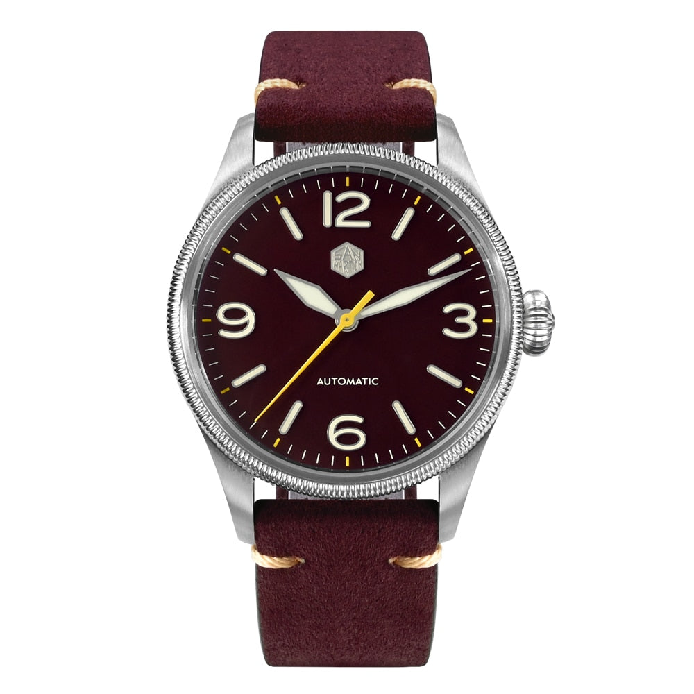 San Martin Retro Men Pilot Watch by DarkByteGear