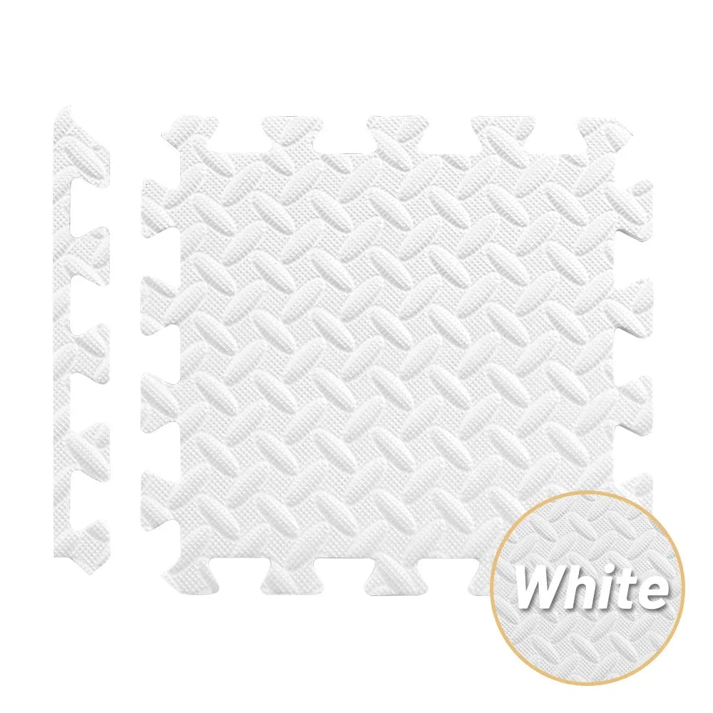 4~20Pcs Puzzle Fitness Mat, Eva Interlocking Foam Floor Tiles for Home Gym, Home Gym Equipment Mat, Non-Slip Floor Mat for Kids by DarkByteGear