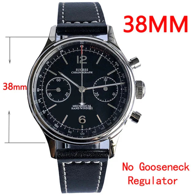 Sugess 1963 Chronograph Sapphire Men Watch by DarkByteGear