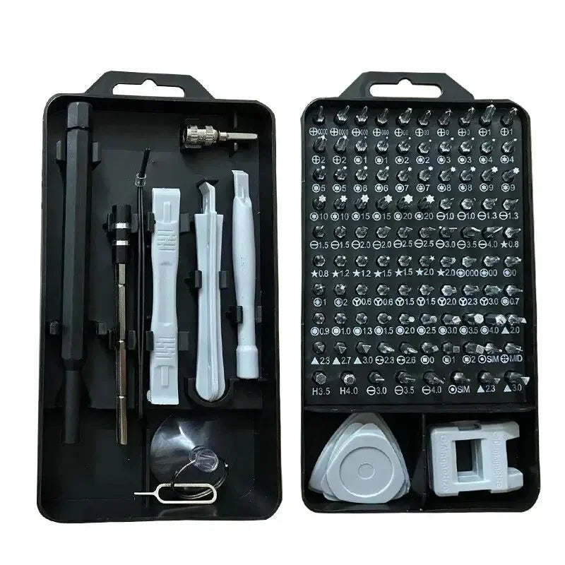 Electronics Screwdriver Set 115 in 1 Precision Screwdriver Tools Nut Driver Professional Magnetic Repair Tools Laptop Repair by DarkByteGear