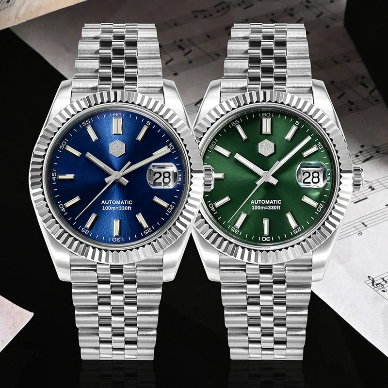 San Martin Men Dress Watch 40mm by DarkByteGear