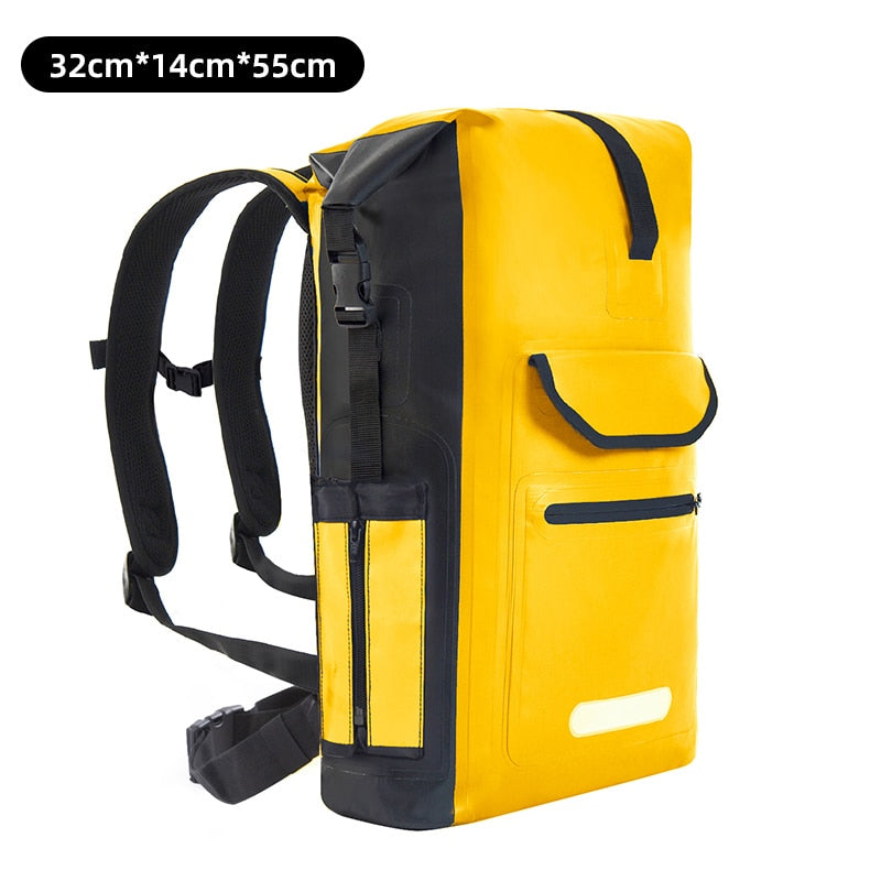 SeaSentinel 2023 - The 30L Waterproof River Hiking Backpack by DarkByteGear