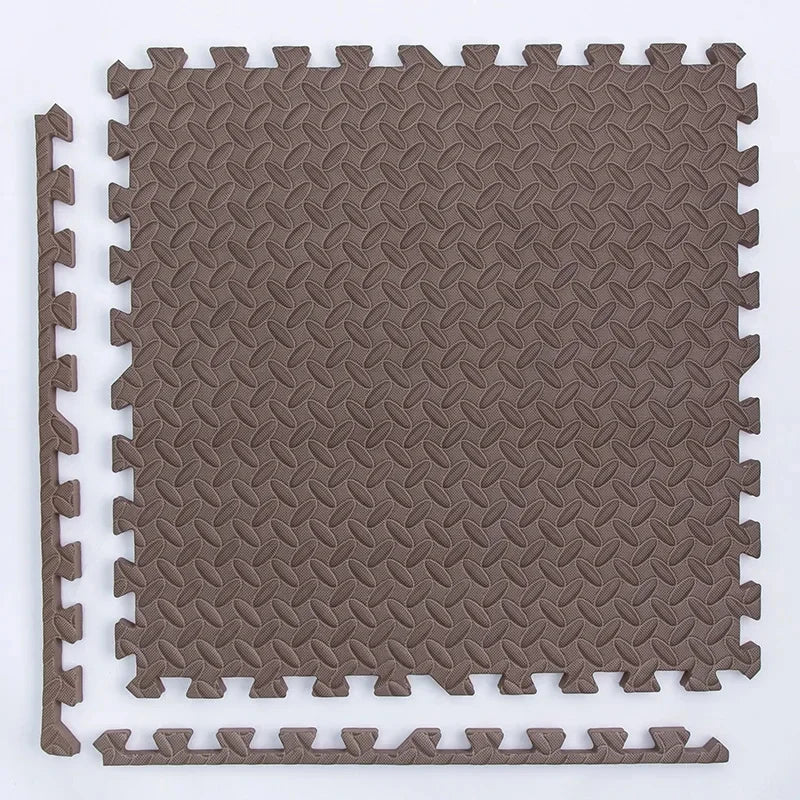 4~20Pcs Puzzle Fitness Mat, Eva Interlocking Foam Floor Tiles for Home Gym, Home Gym Equipment Mat, Non-Slip Floor Mat for Kids by DarkByteGear