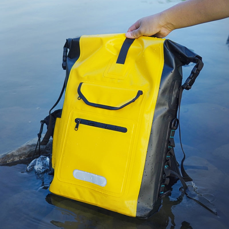 SeaSentinel 2023 - The 30L Waterproof River Hiking Backpack by DarkByteGear