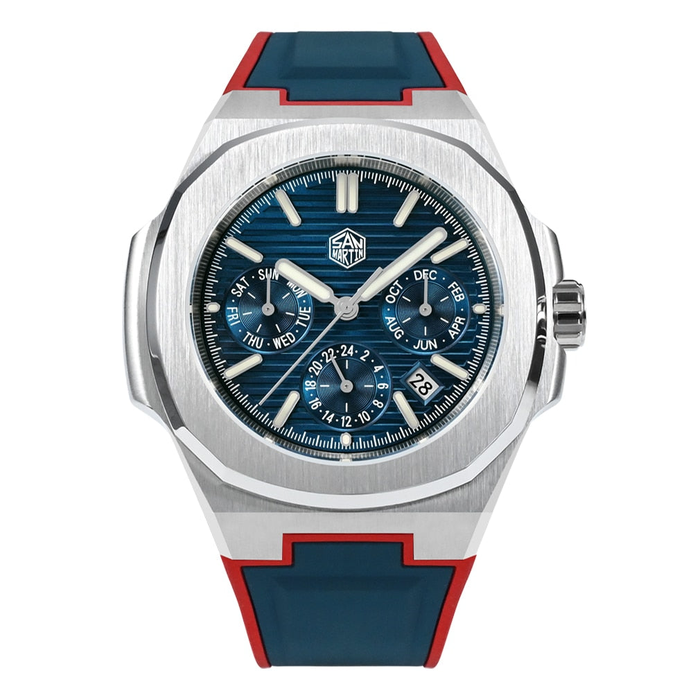 San Martin Miyota 9120 Multi-function Watch by DarkByteGear