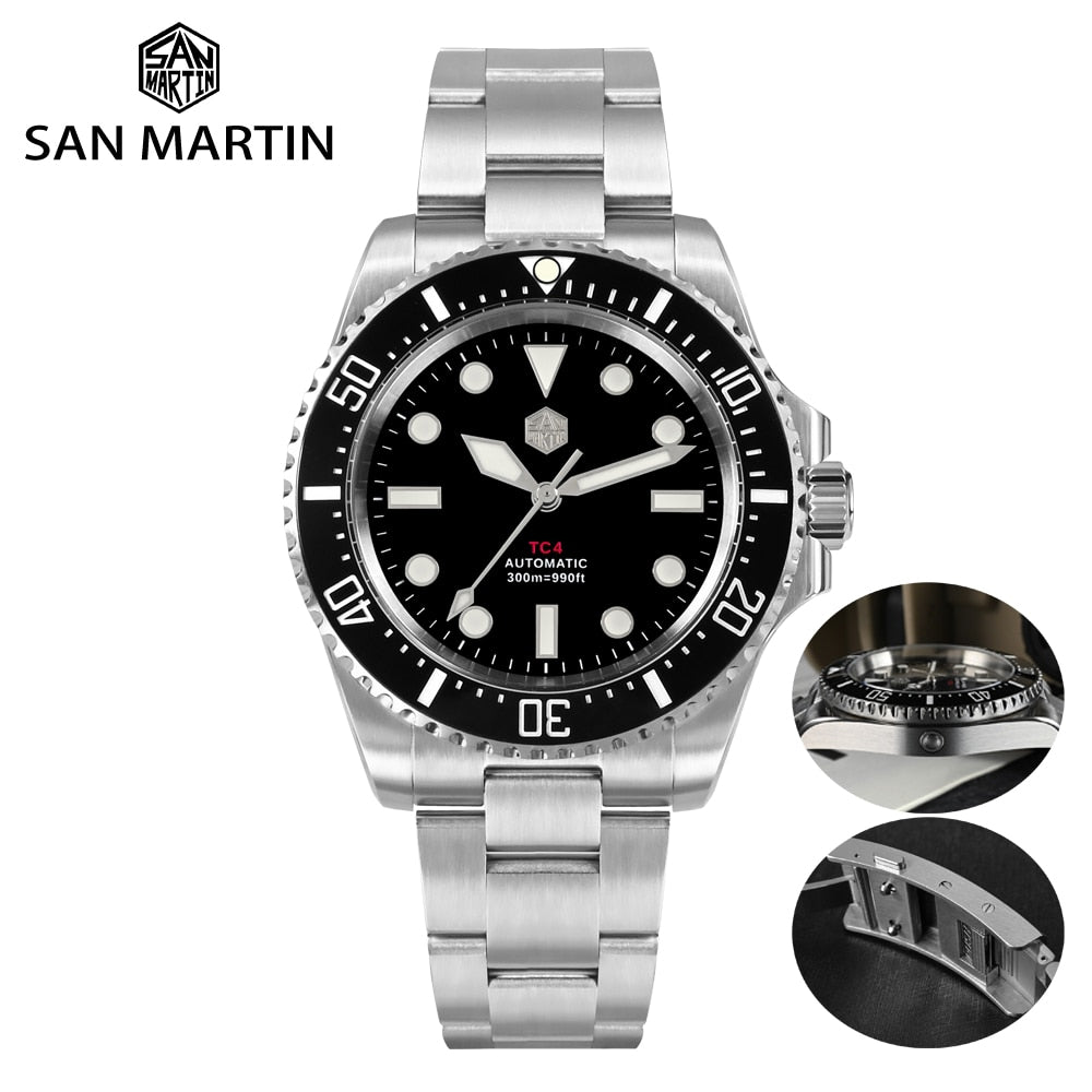 San Martin GR5 Titanium Watch by DarkByteGear