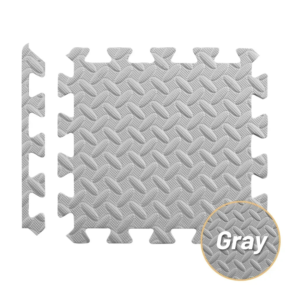 4~20Pcs Puzzle Fitness Mat, Eva Interlocking Foam Floor Tiles for Home Gym, Home Gym Equipment Mat, Non-Slip Floor Mat for Kids by DarkByteGear