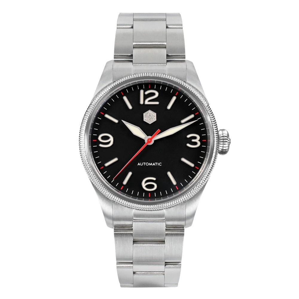 San Martin Retro Men Pilot Watch by DarkByteGear