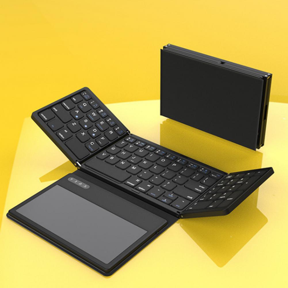 ByteCruncher Tri-Fold Wireless Mini Keyboard by DarkByteGear