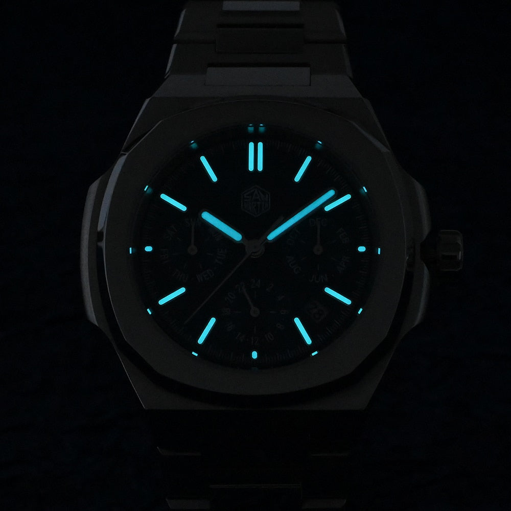 San Martin Miyota 9120 Multi-function Watch by DarkByteGear