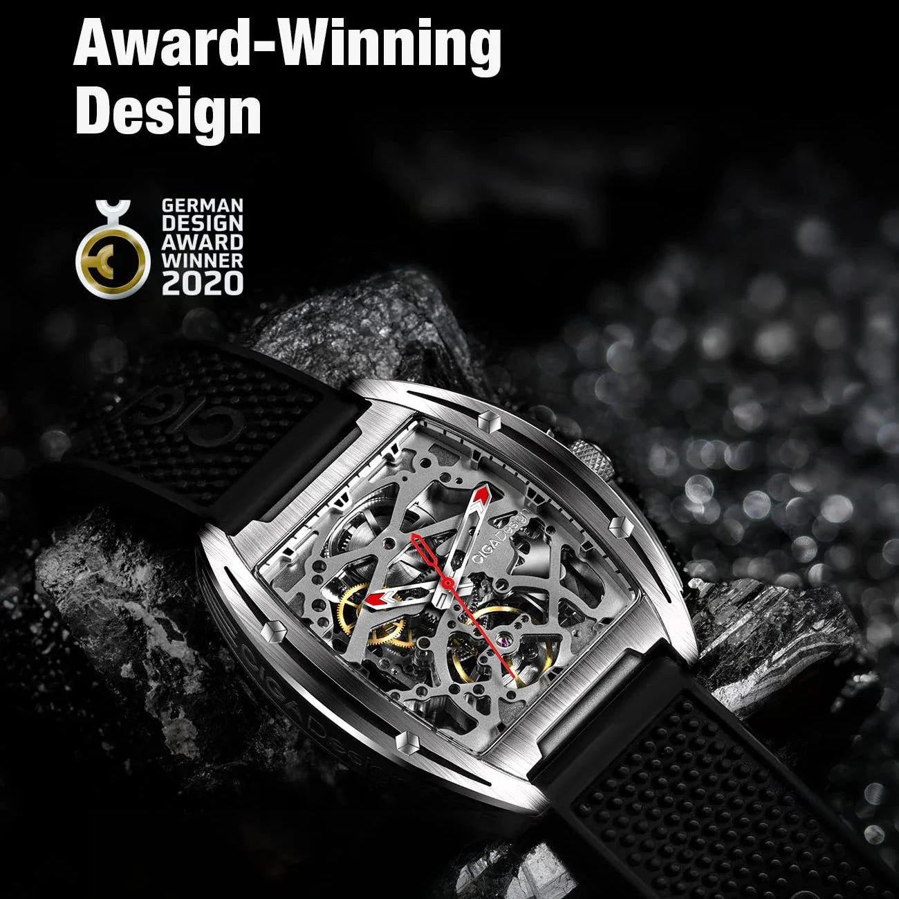 CIGA DESIGN Z Series Skeleton Automatic Mechanical Watch by DarkByteGear