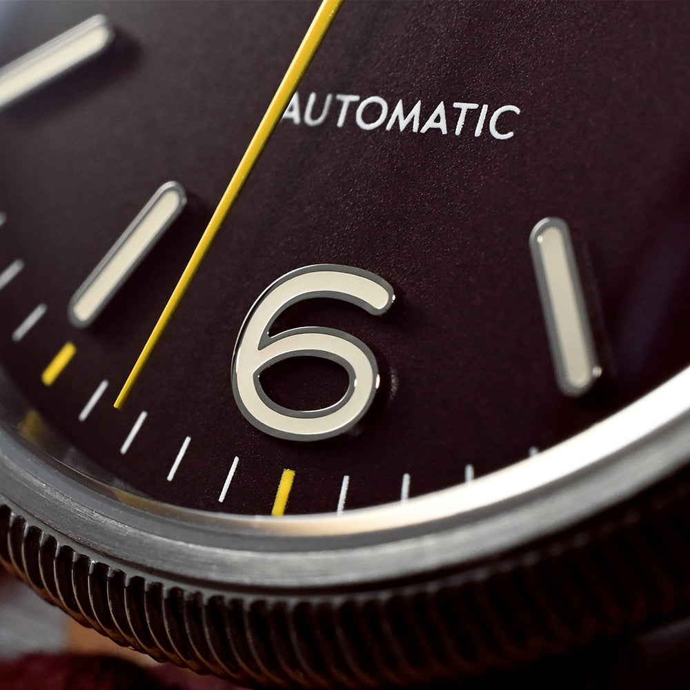 San Martin Retro Men Pilot Watch by DarkByteGear