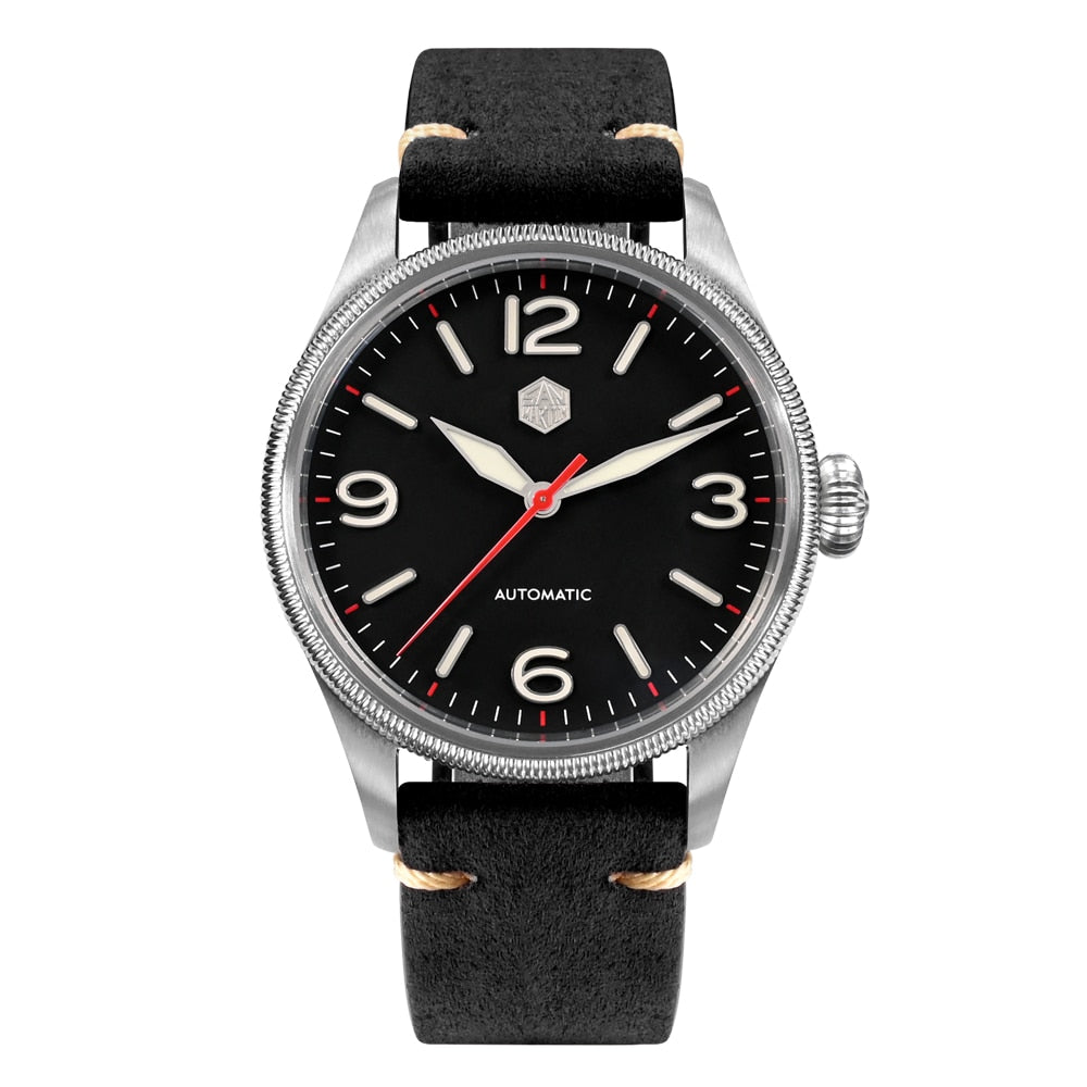 San Martin Retro Men Pilot Watch by DarkByteGear