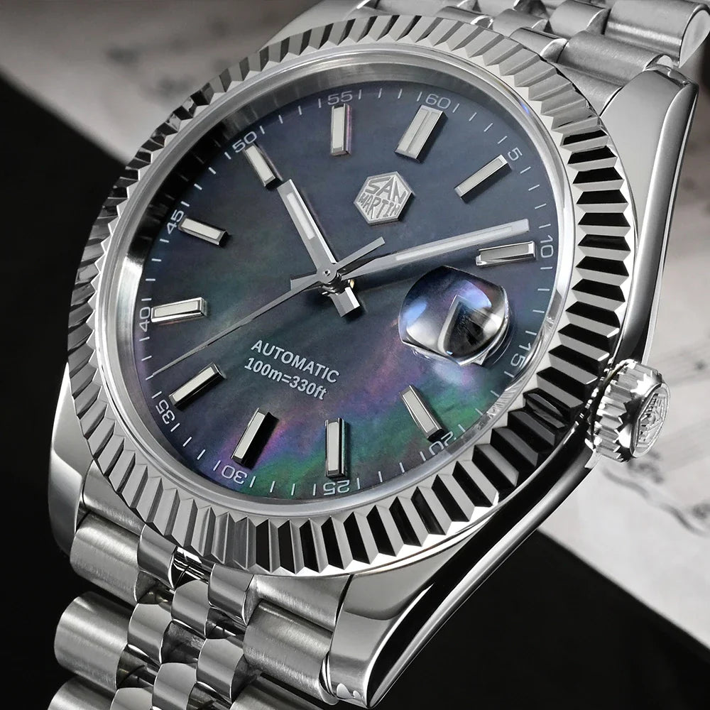 San Martin Men Dress Watch 40mm by DarkByteGear