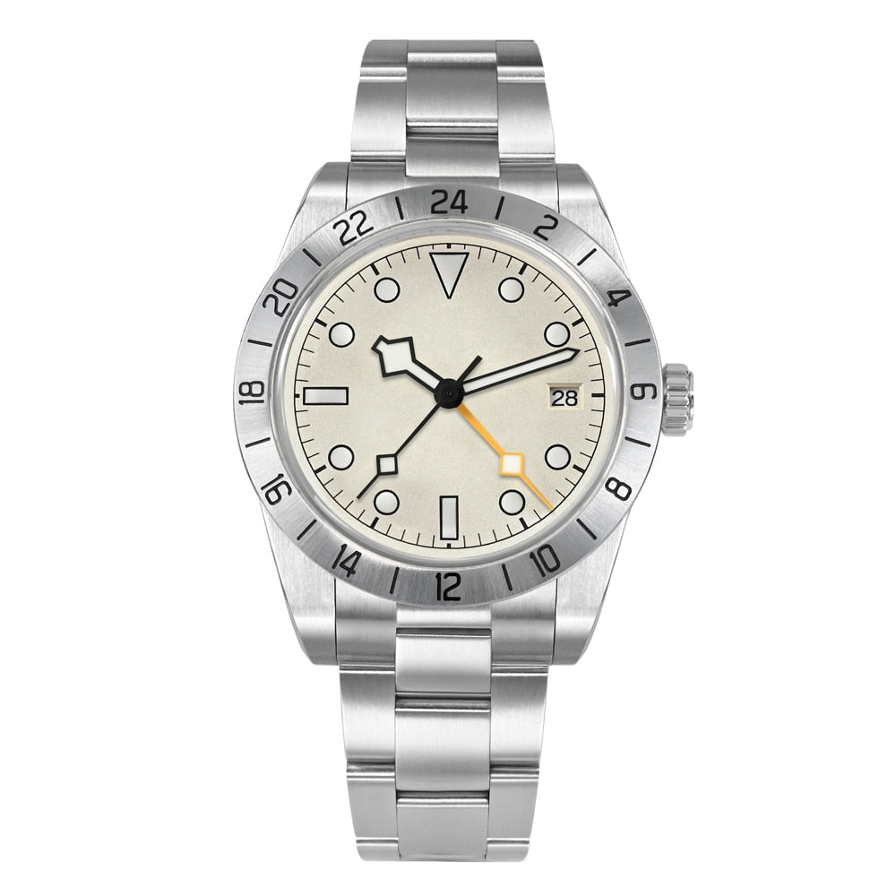 San Martin NH34 39mm BB GMT Watch by DarkByteGear