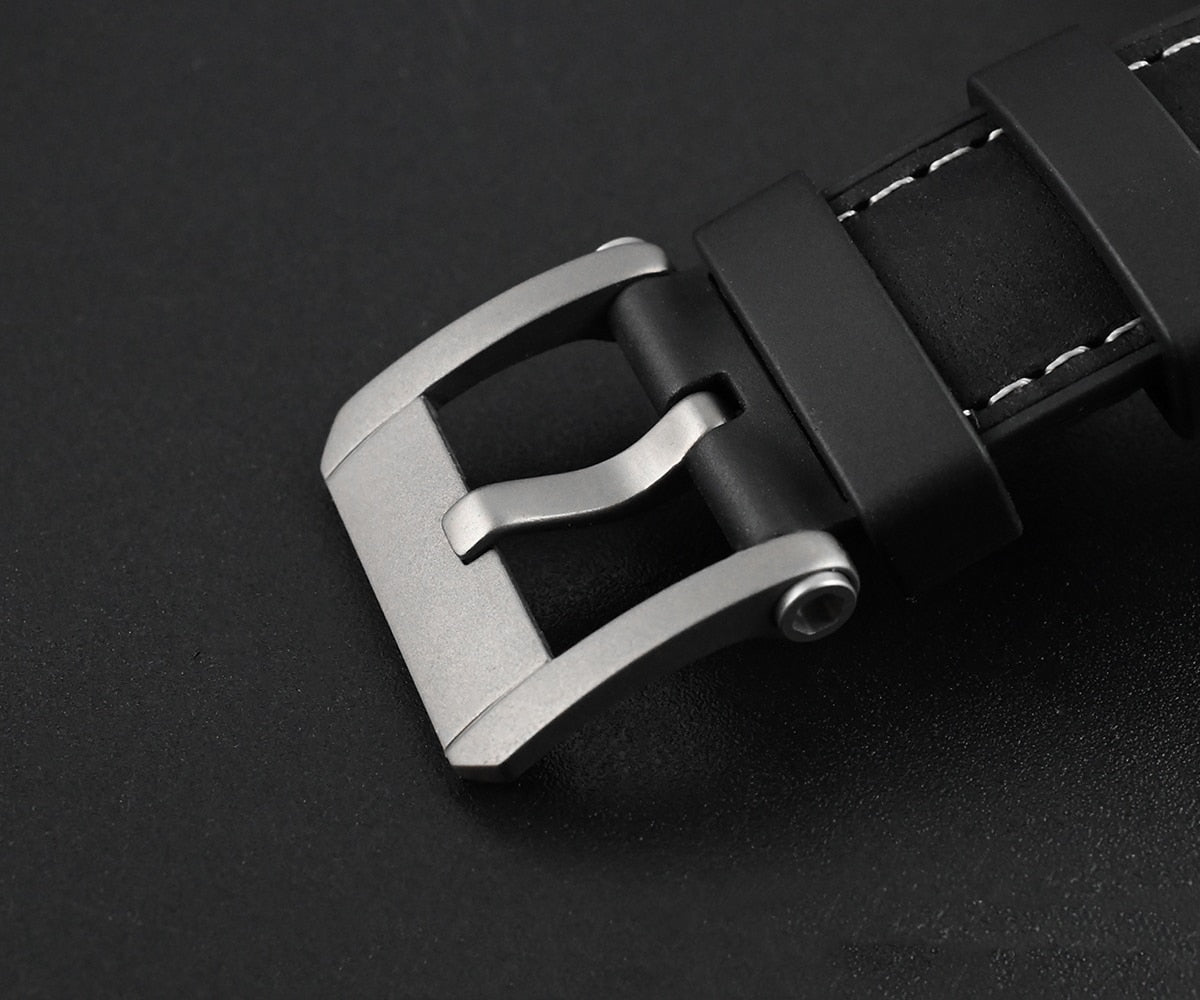 San Martin Luxury Watch Titanium MOP Dial Limited Edition by DarkByteGear