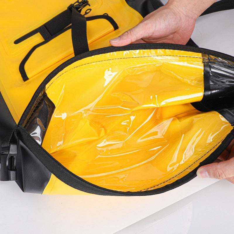 SeaSentinel 2023 - The 30L Waterproof River Hiking Backpack by DarkByteGear