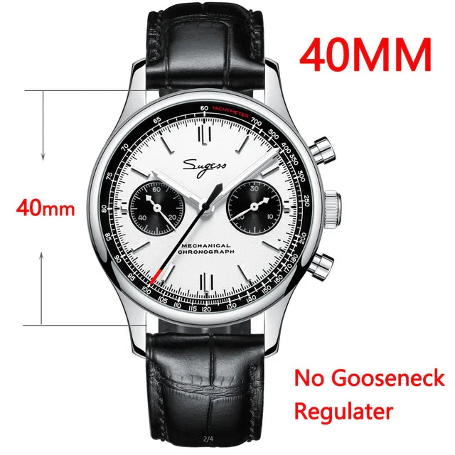 Sugess 1963 Chronograph Sapphire Men Watch by DarkByteGear