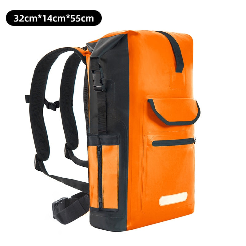 SeaSentinel 2023 - The 30L Waterproof River Hiking Backpack by DarkByteGear