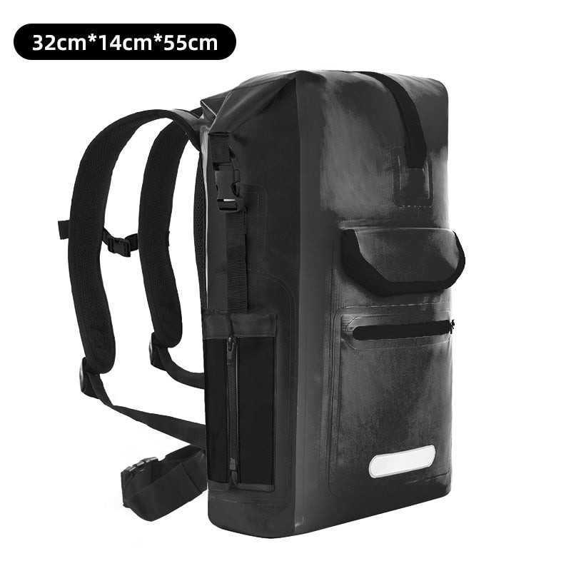 SeaSentinel 2023 - The 30L Waterproof River Hiking Backpack by DarkByteGear