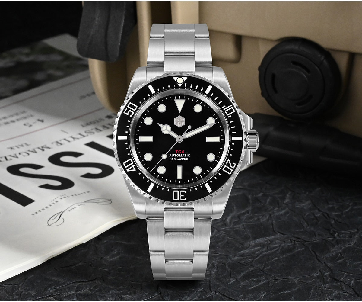 San Martin GR5 Titanium Watch by DarkByteGear