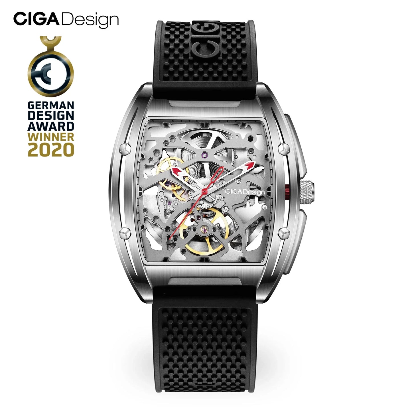 CIGA DESIGN Z Series Skeleton Automatic Mechanical Watch by DarkByteGear