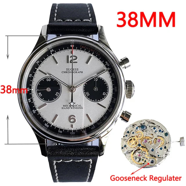 Sugess 1963 Chronograph Sapphire Men Watch by DarkByteGear