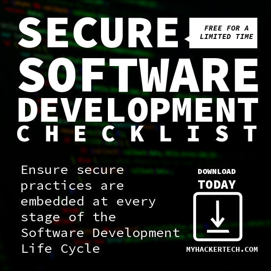 Secure Software Development (SSDLC) Checklist by DarkByteGear