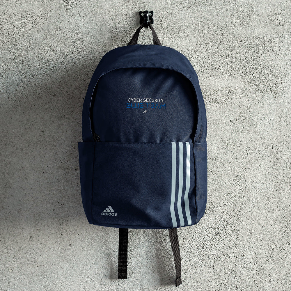 Cybersecurity Blue Team v4 - adidas backpack by DarkByteGear