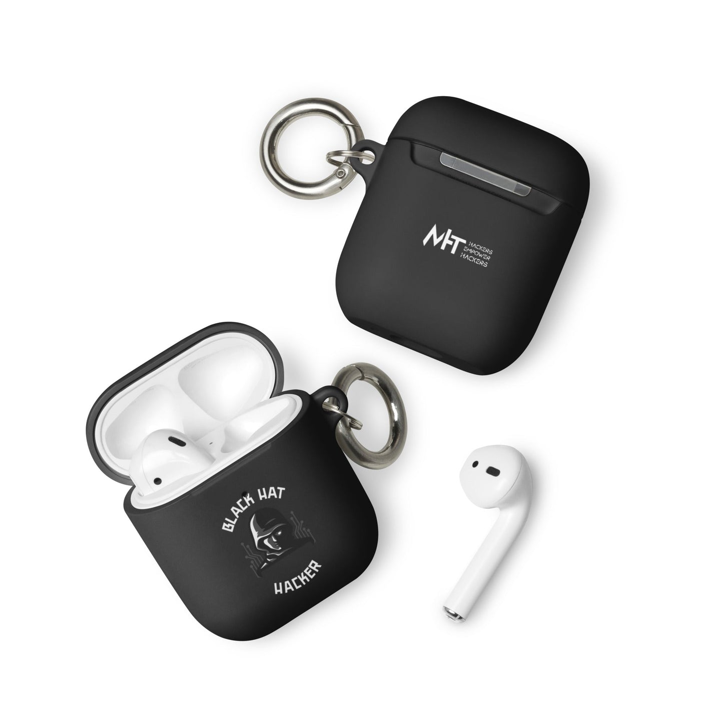 Black Hat Hacker - AirPods case by DarkByteGear